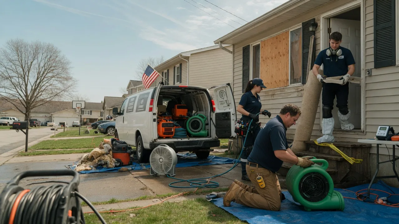 Water Damage Restoration in Edgeley, ND near me